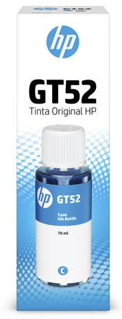 tinta hp gt52 cian